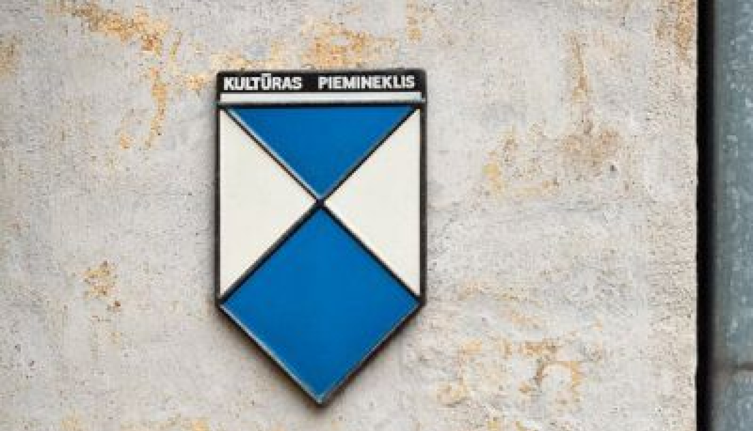 Attēls: norāde par kultūras pieminekli