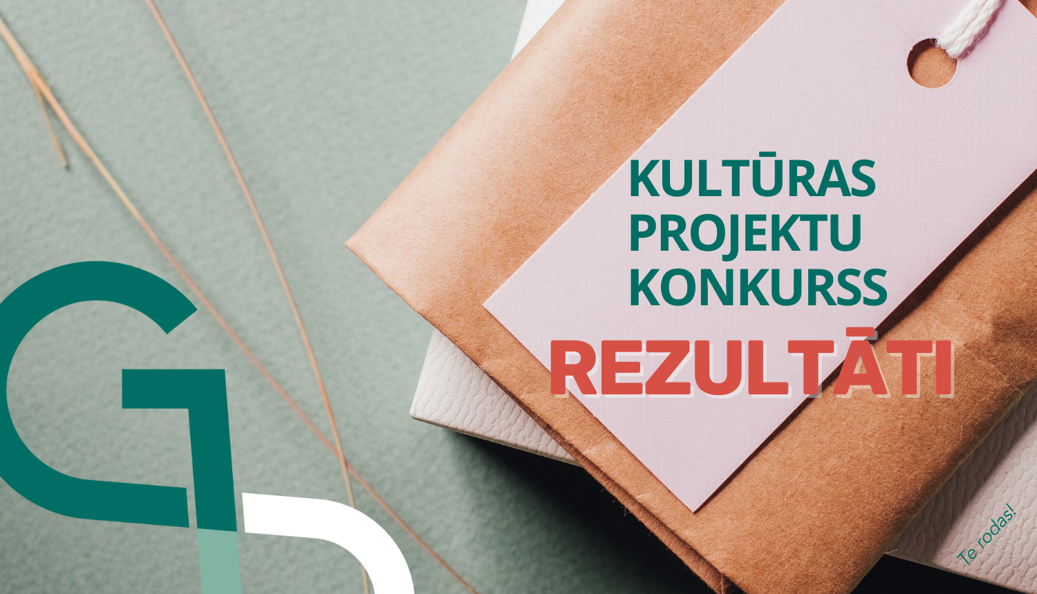 Attēls: kultūras projektu konkursa rezultāti