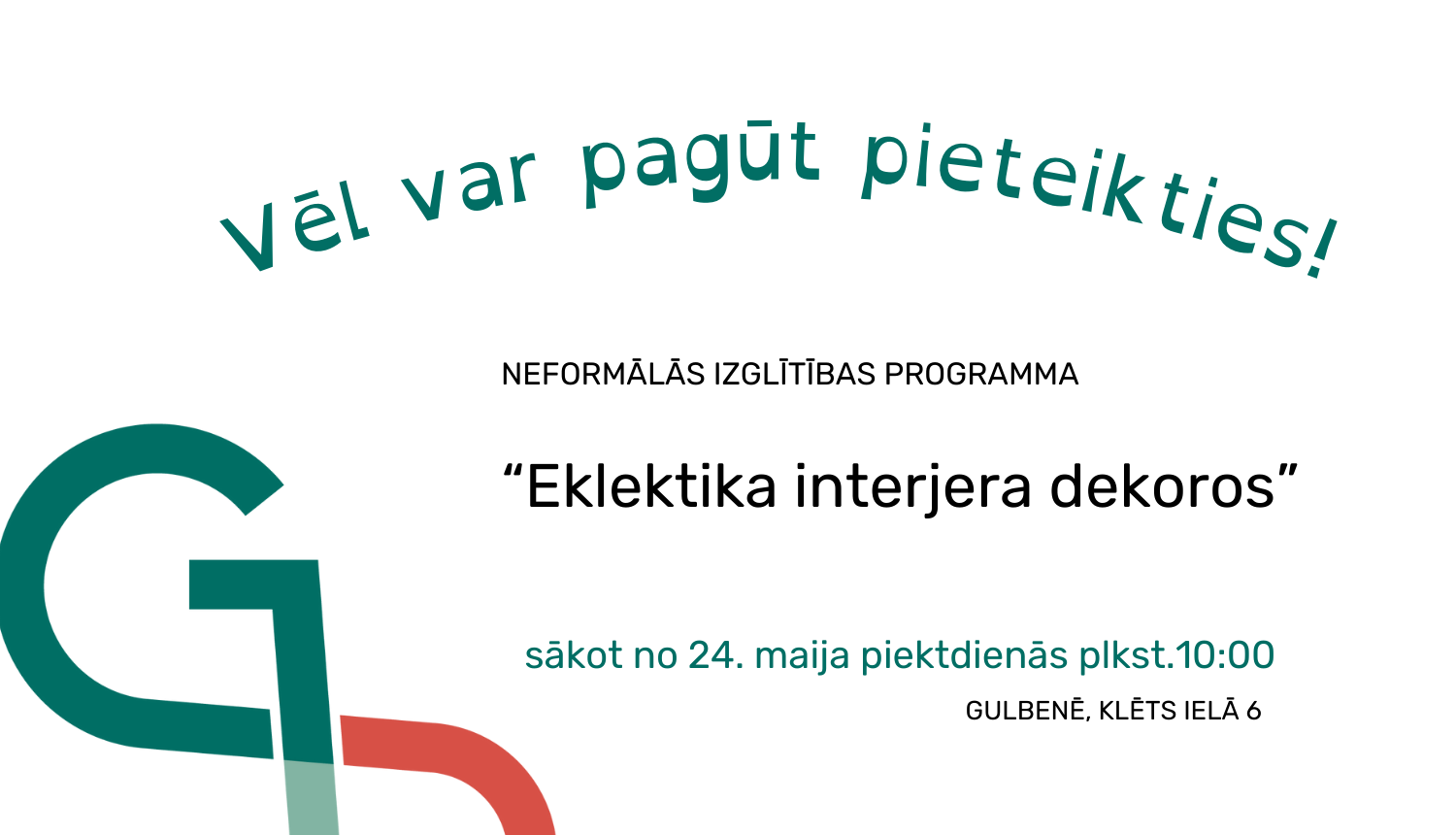 Attēls: aicina uz nefromālās izglītības apmācībām eklektika