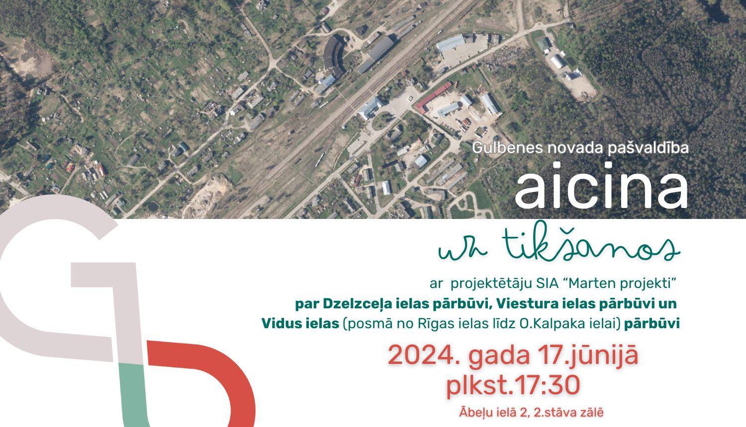 Attēls: tikšanās ar projektētāju par ielu pārbūvi 17.jūnijā