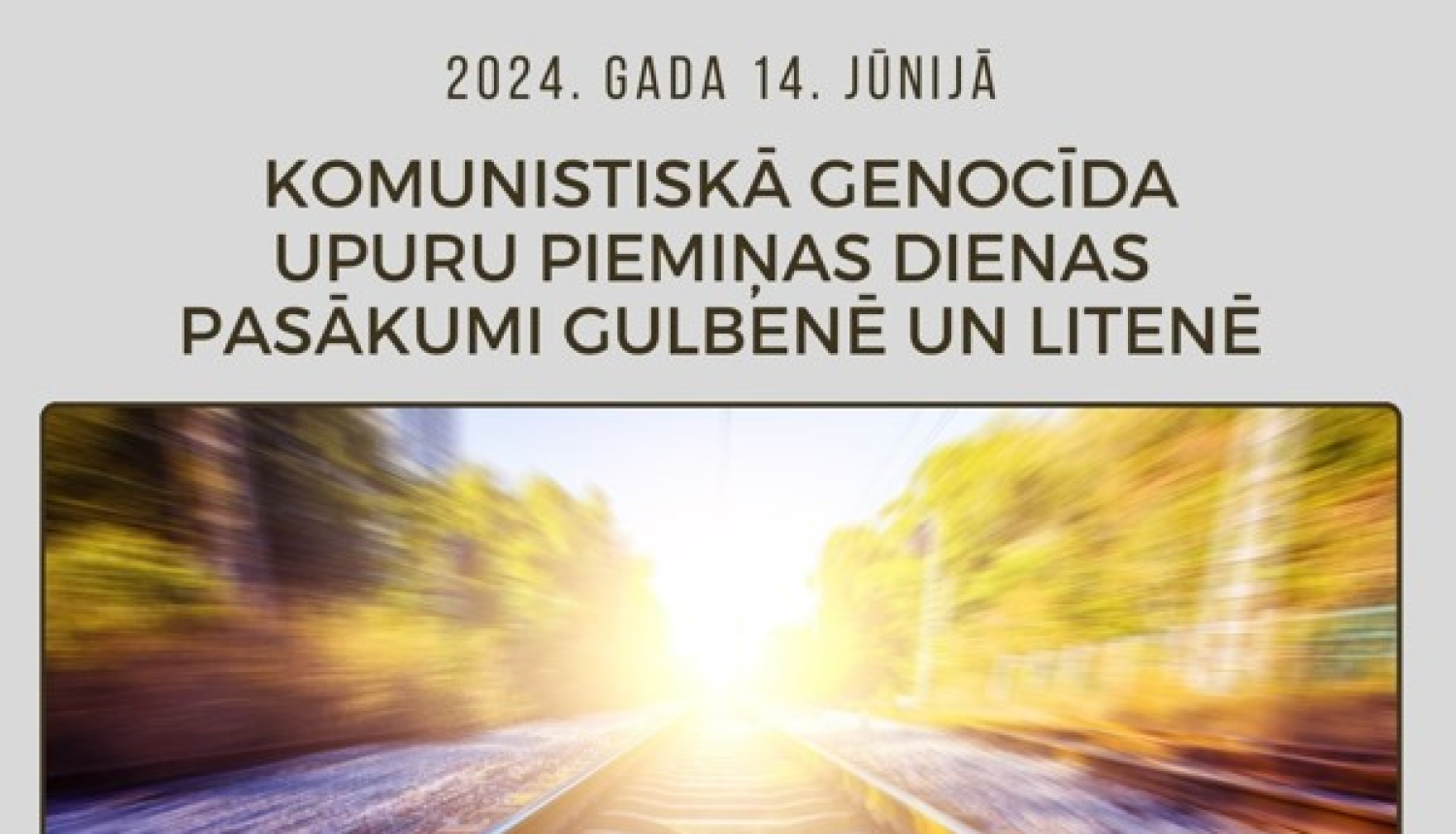 Gulbenē, Litenē, Rankā pieminēs komunistiskā genocīda upurus