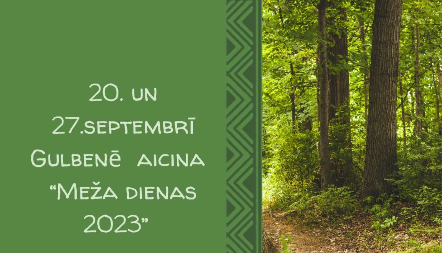 jauns Meža dienas