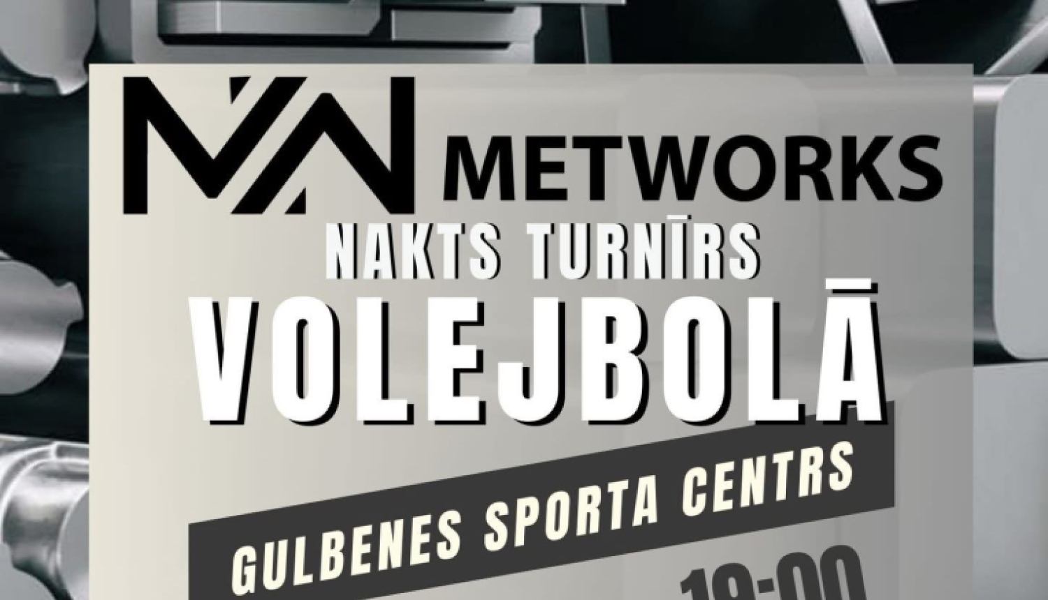 Nakts turnīrs volejbolā