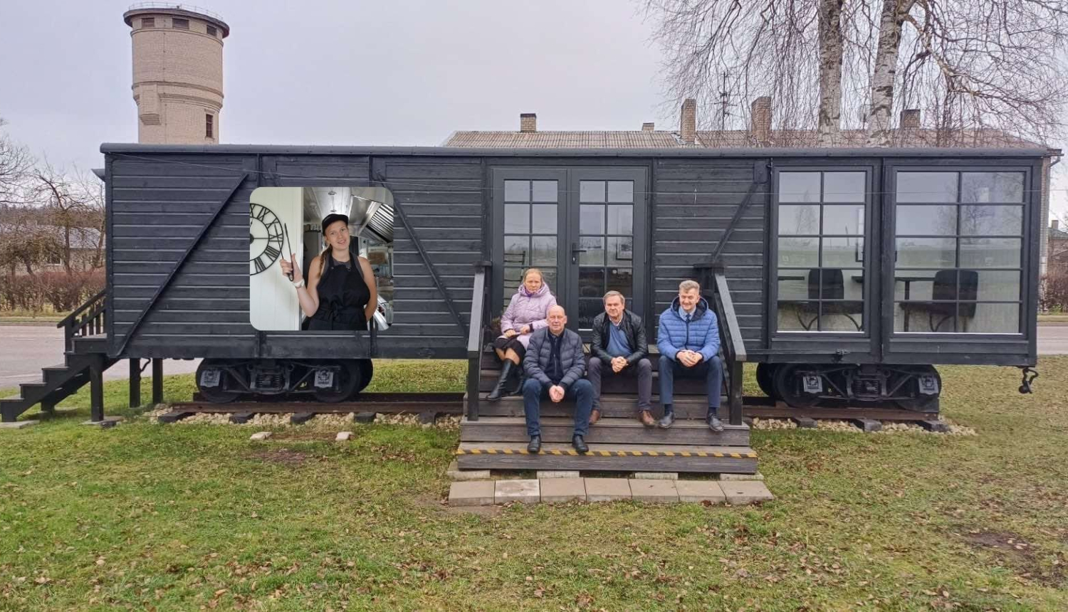 Attēls: granta saņēmējs Cafe Vagonā