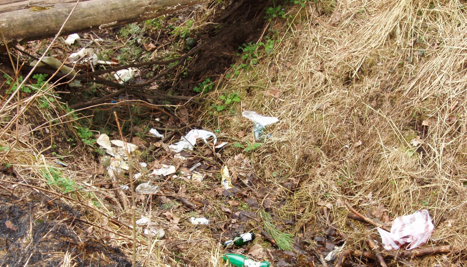 Attēls: piesārņota vieta Lielā TAlka