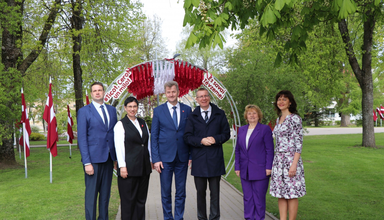 Valsts prezidents Edgars Rinkēvičs 9.maijs