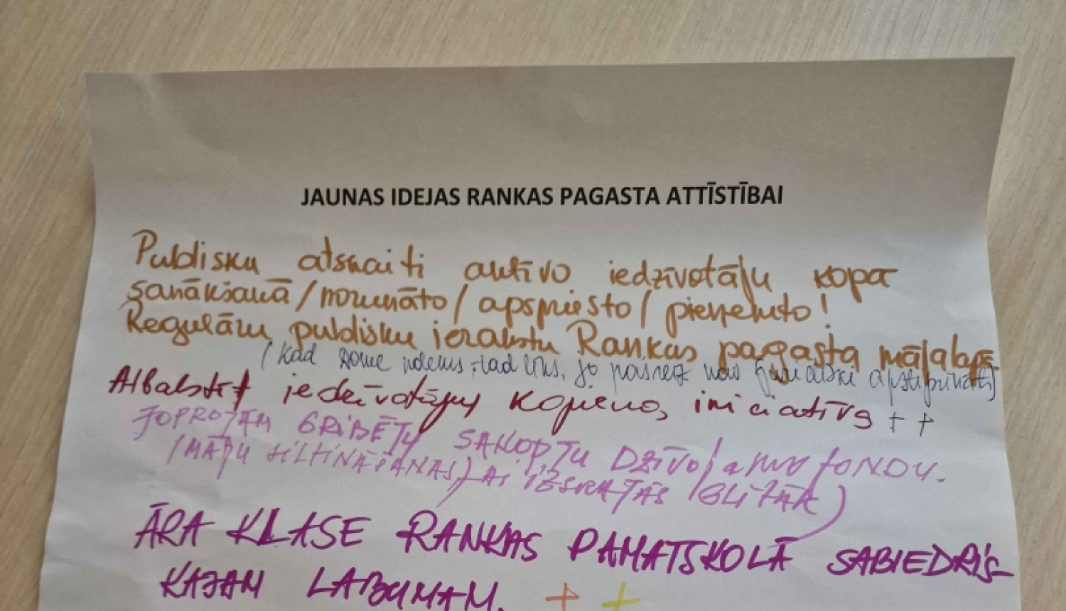 Apkaimes darbnīca Rankā 18.04.