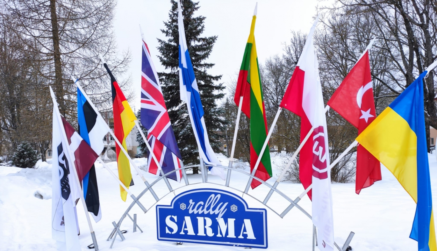 Autorallijs sarma ir klāt.