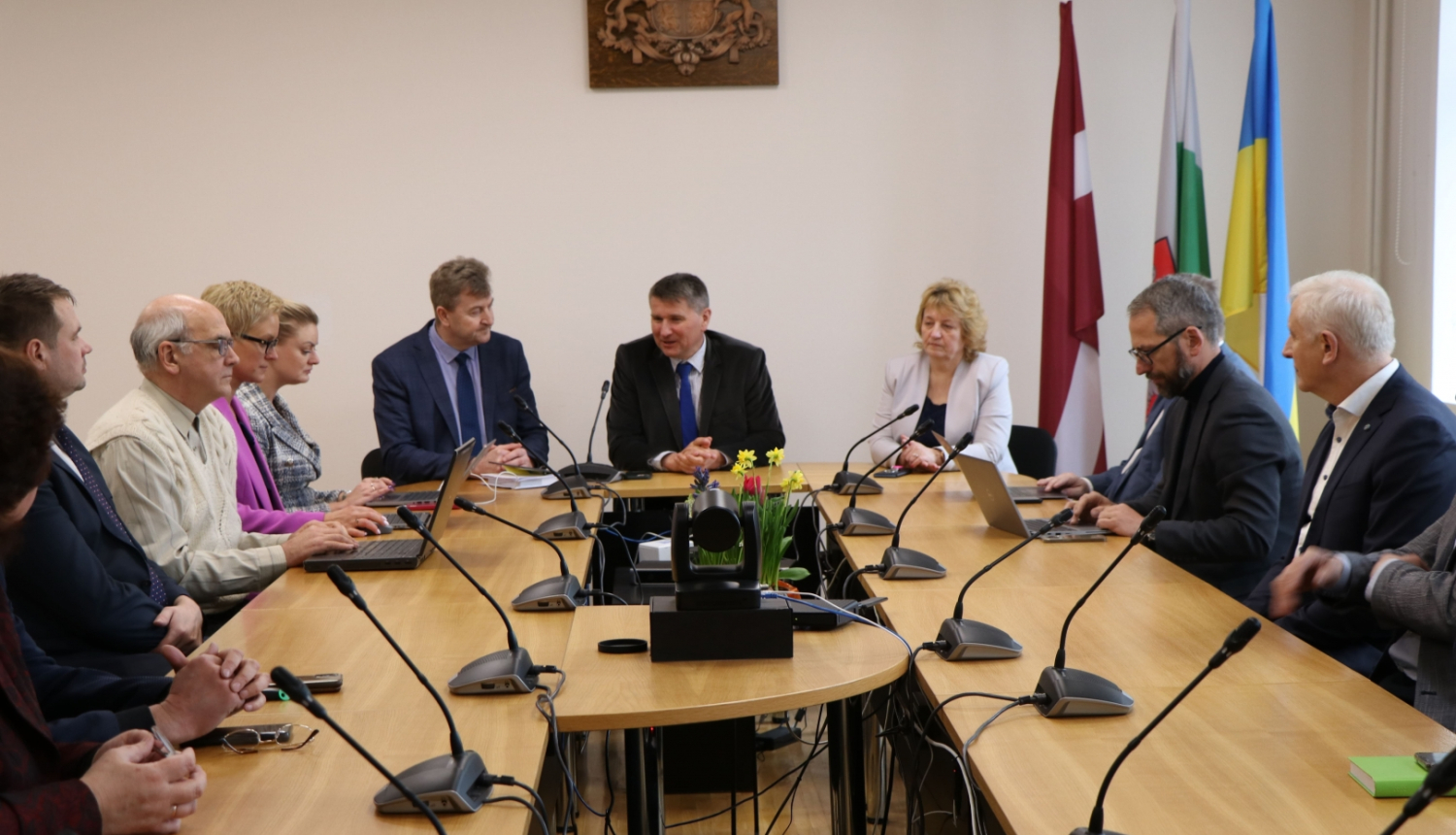 Attēls: VARAM ministrs Gulbenē 31.03.