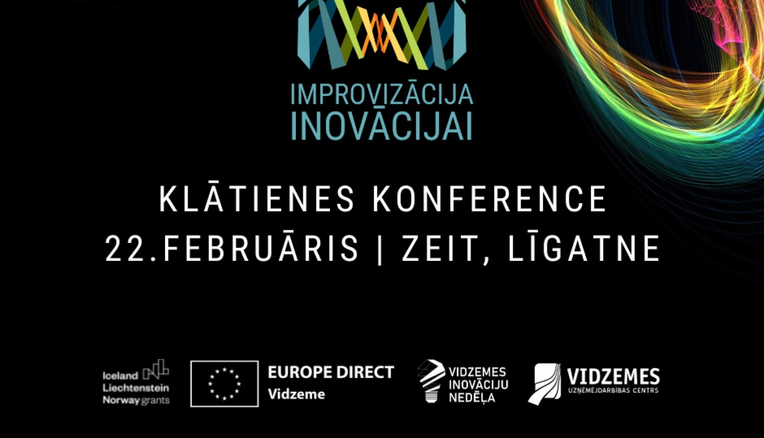 Attēls par konferenci Improvizācija inovācijai