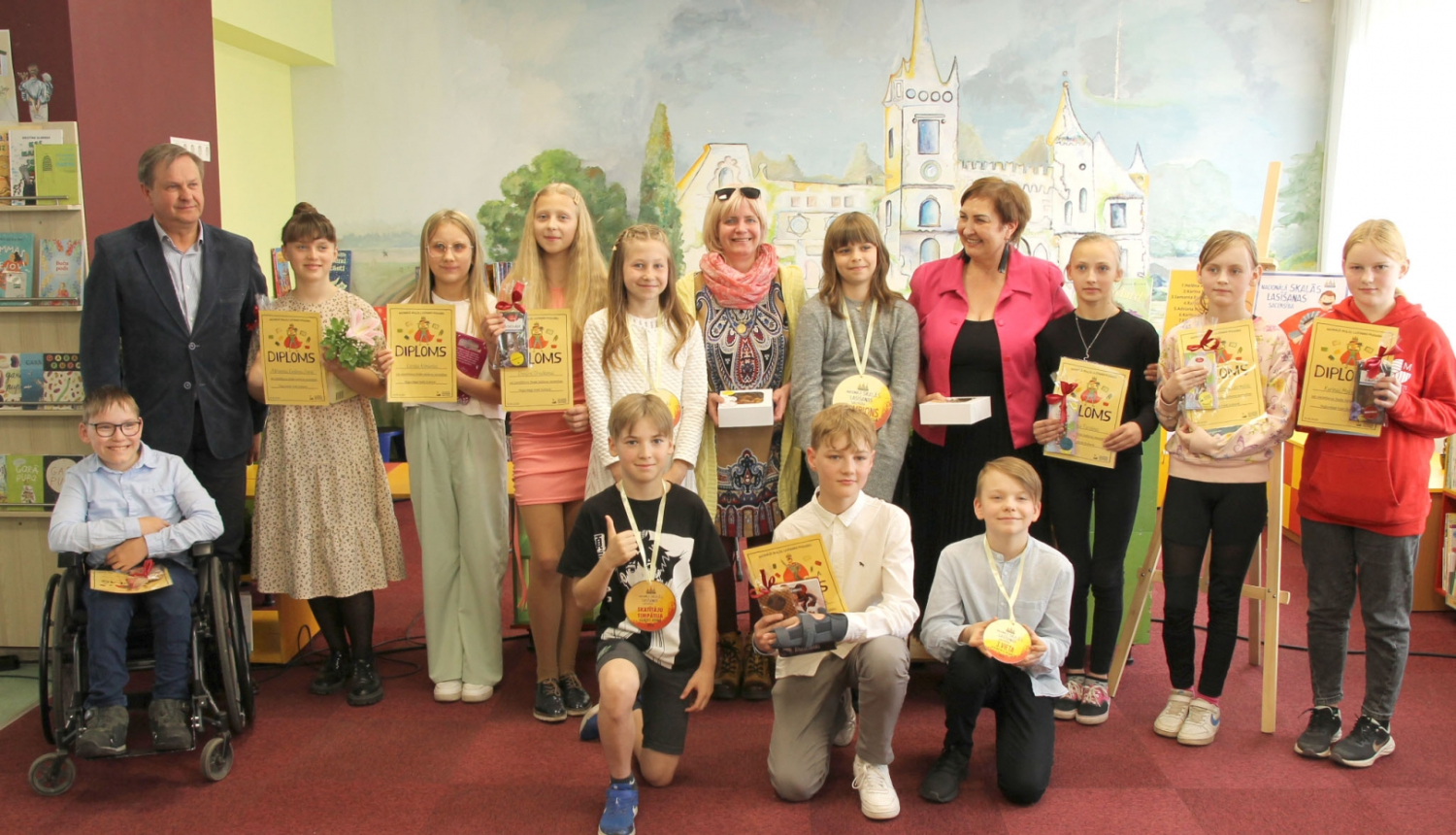 Noskaidrots labākais skaļais lasītājs Gulbenē, 15.maijā