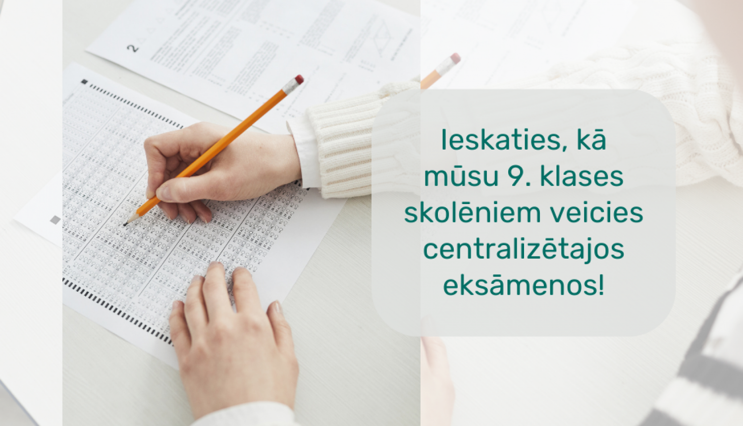 Apkopoti 9.klašu eksāmenu rezultāti