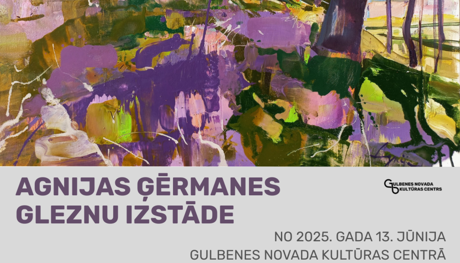 attēls: Agnija Ģērmane – mūsdienu latviešu ekspresīvās glezniecības balss