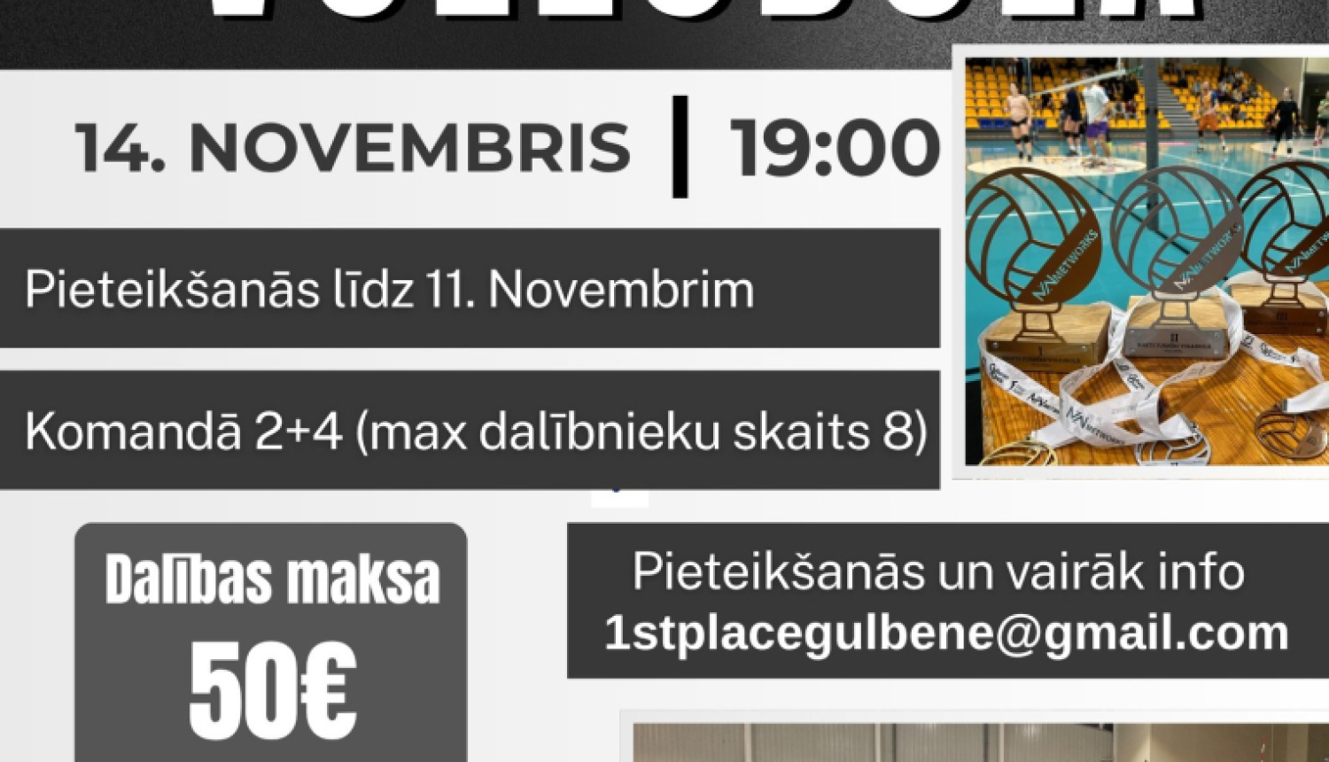 Nakts turnīrs volejbolā