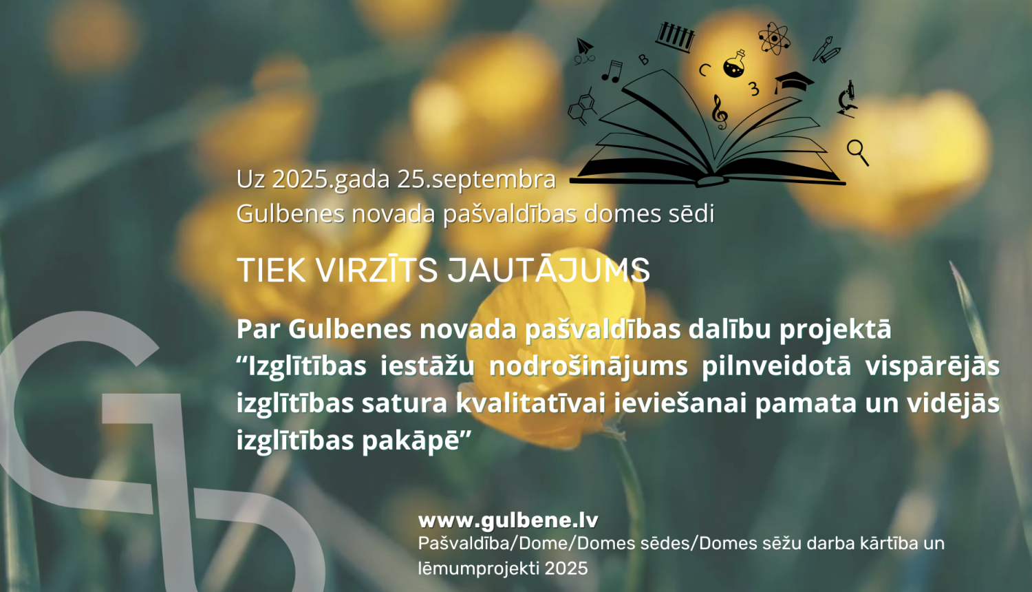 Attēls: Izglītības projekts