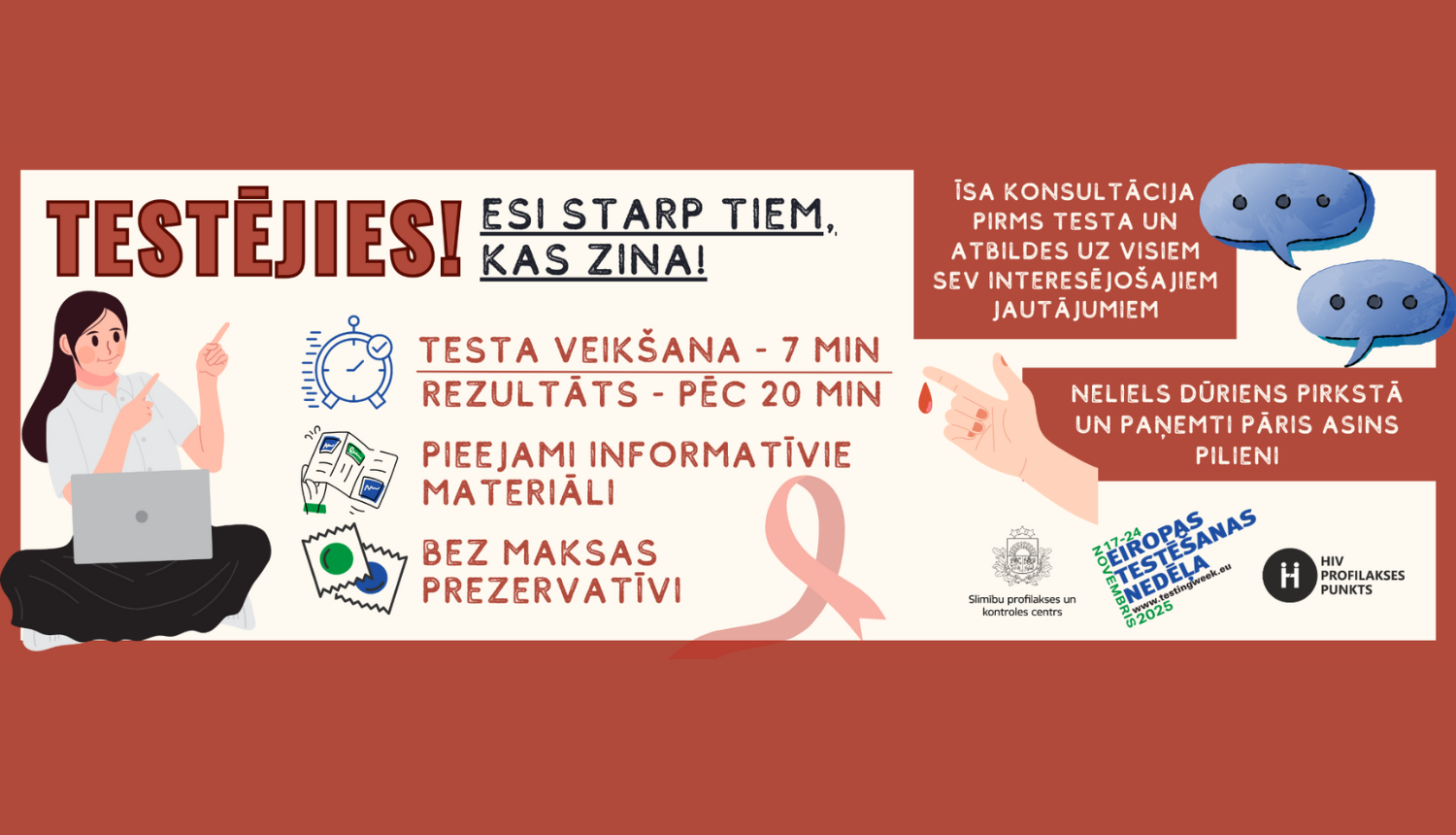 Attēls: Eiropas rudens testēšanas nedēļas aktivitātes