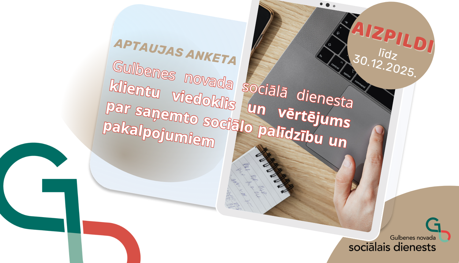 Attēls: sociālā dienesta aptaujas anketa