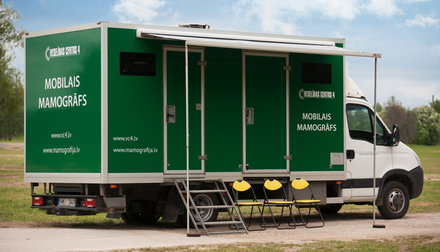 Attēls: Mobilais mamogrāfs Gulbenē martā
