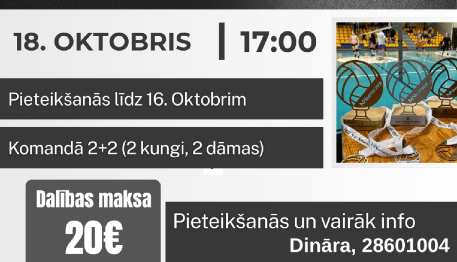 Nakts turnīrs volejbolā