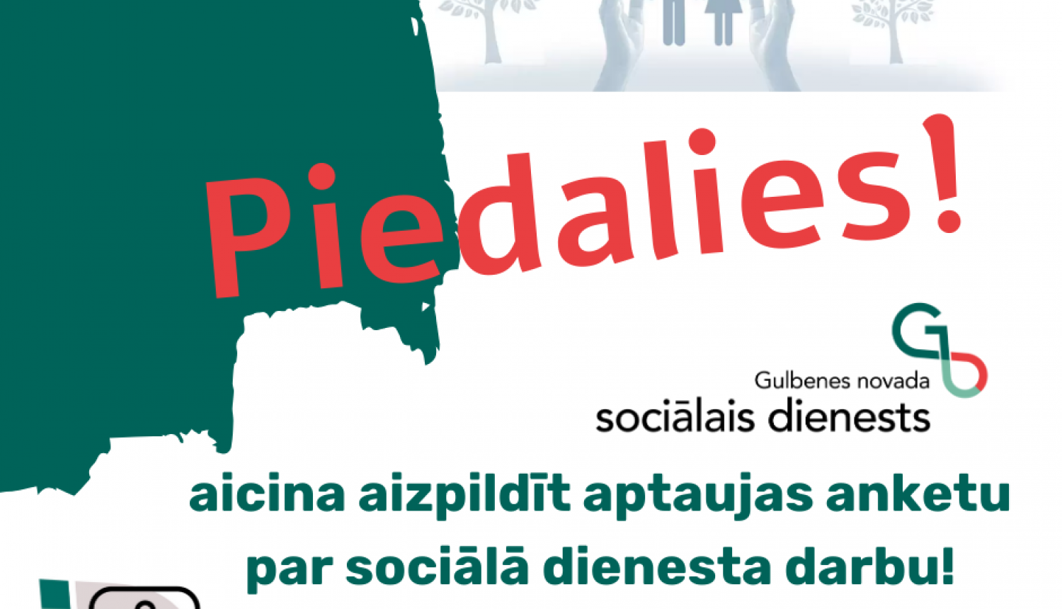 Sociālais dienests aicina piedalīties aptaujā