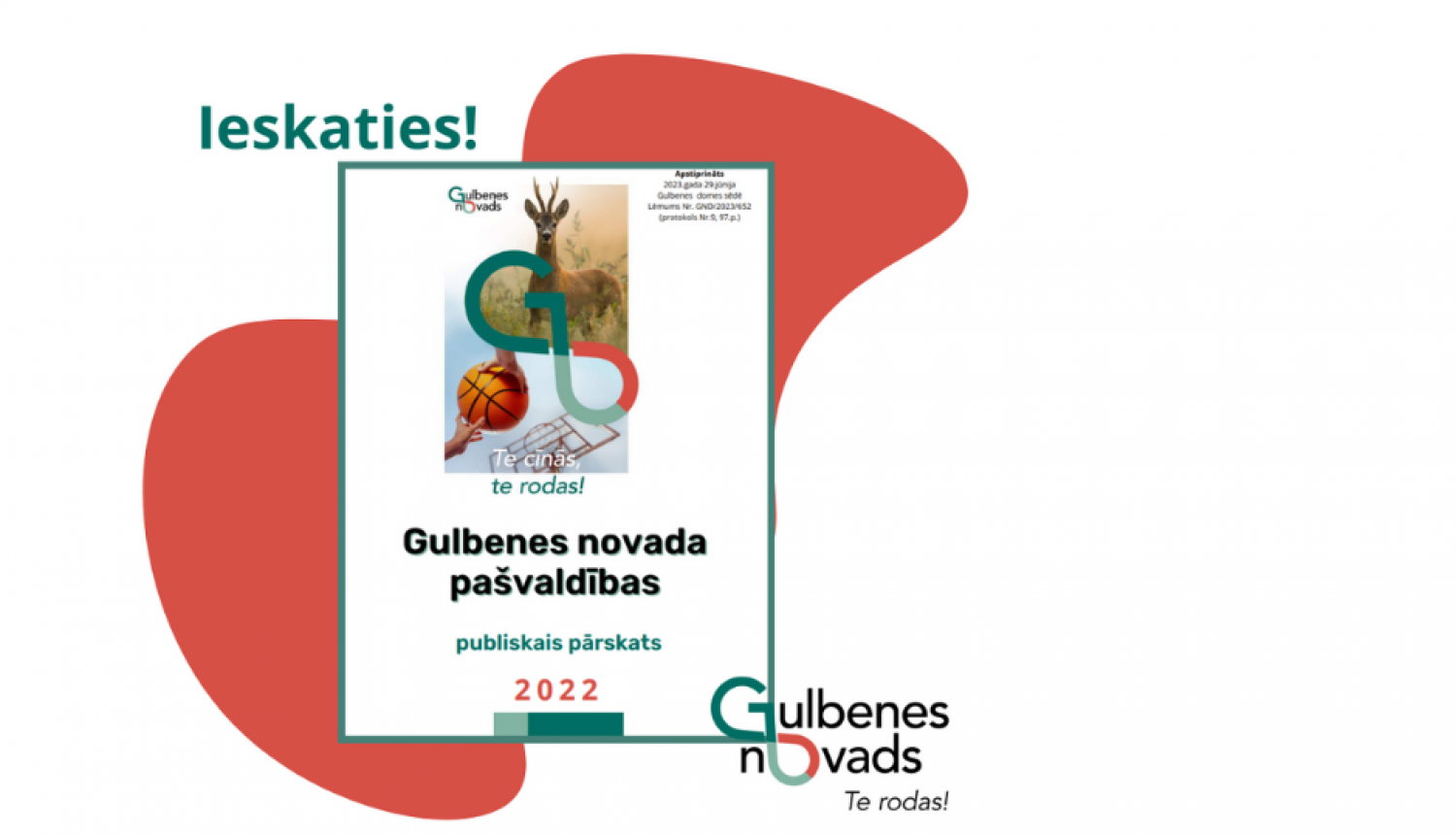 Vizuālis: Gulbenes novada pašvaldības publiskais pārskats 2022