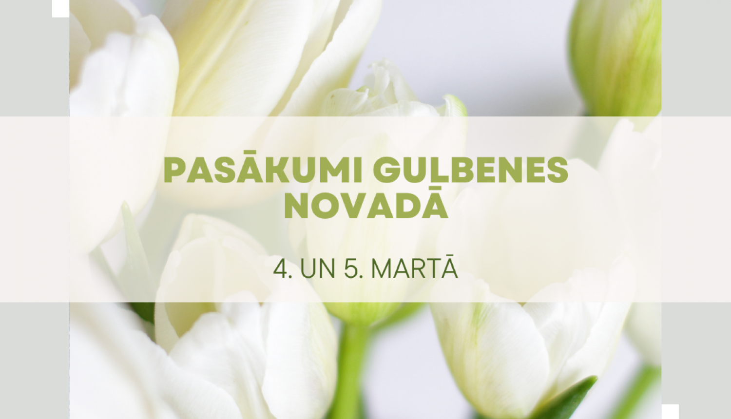 Titulbilde nedēļas nogales pasākumiem līdz 5.martam