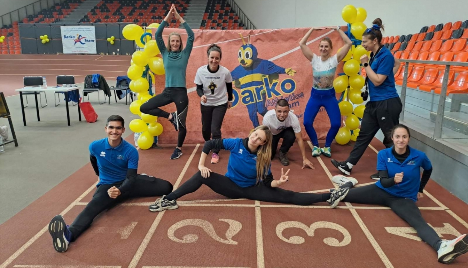 Attēls: piedalās projekta “Sporto visa Gulbene” pasākumā Bulgārijā