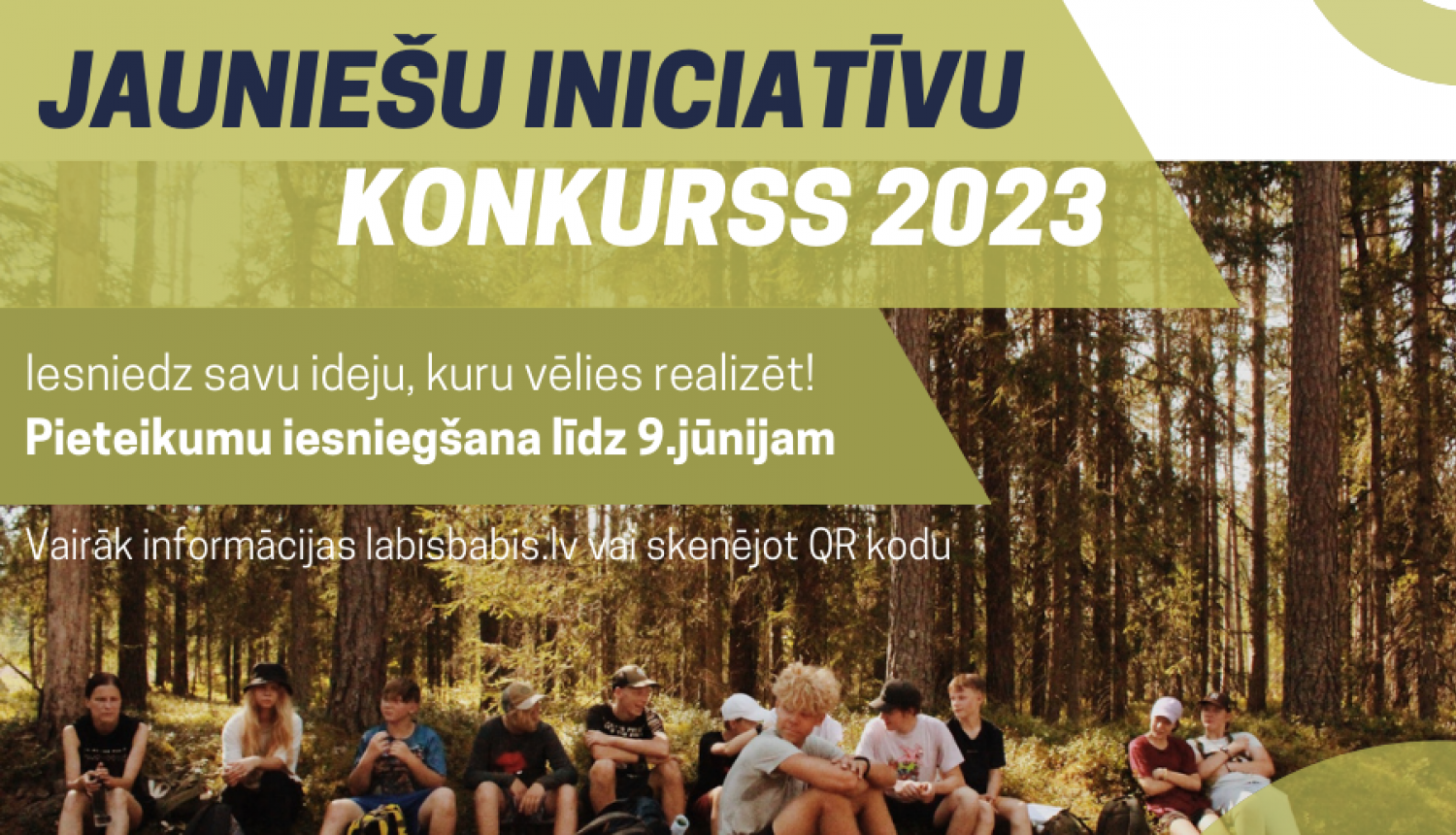 Vizuālis: Jauniešu iniciatīvu konkurss 2023