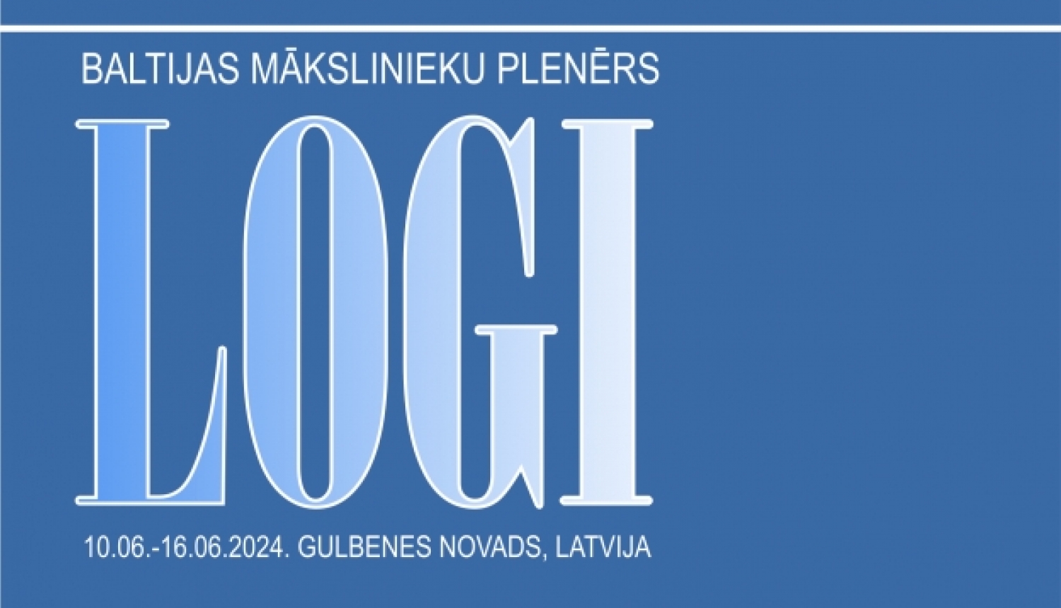 Attēls: Baltijas valstu mākslinieku plenērs   “LOGI”