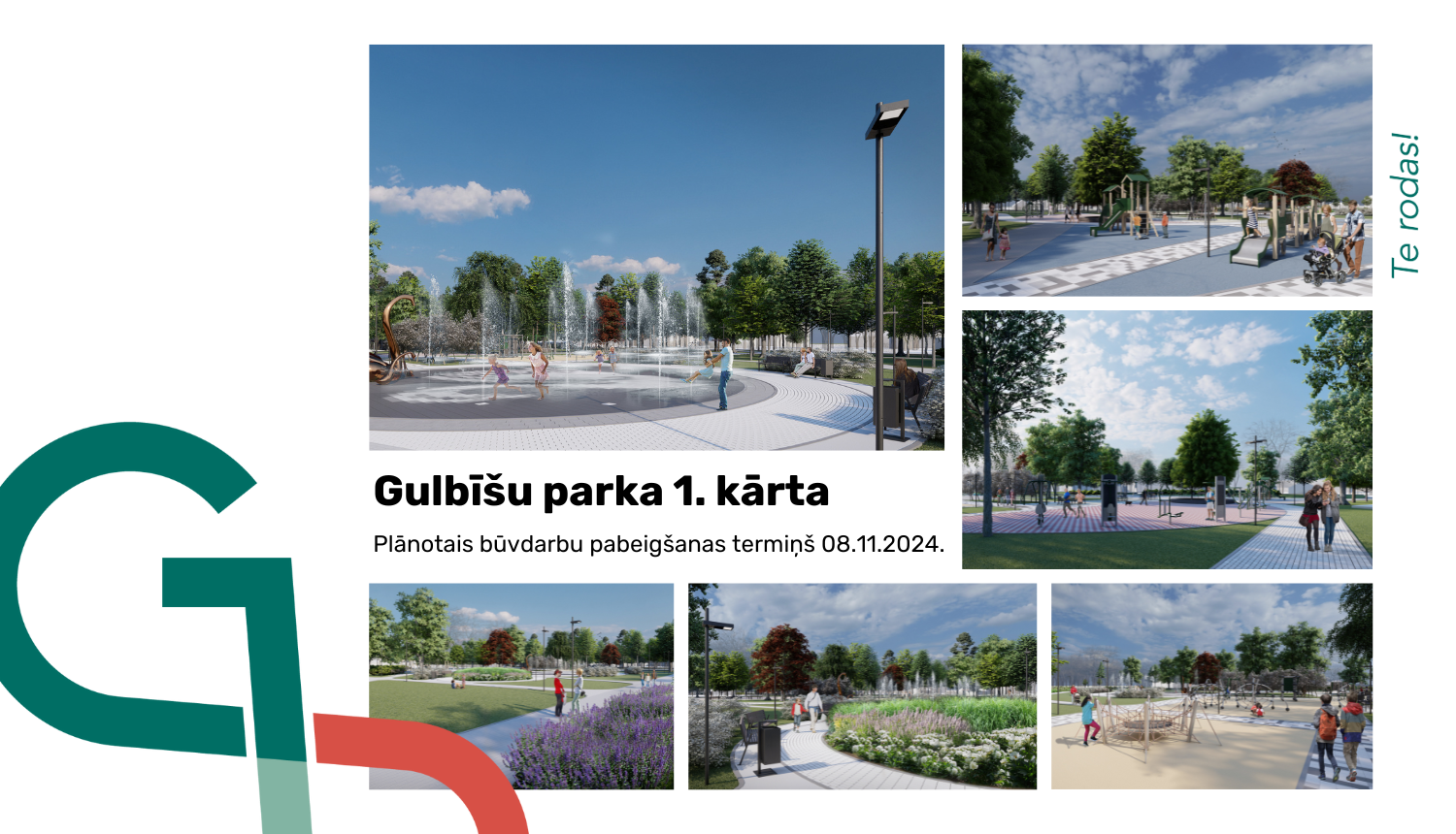 Attēls: Gulbīšu parks 1. kārta