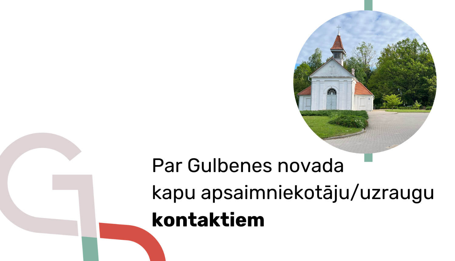Attēls: kapu apsaimniekošana novadā