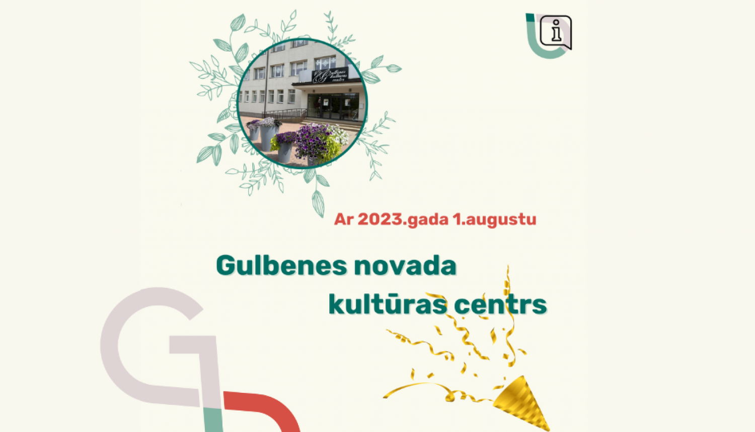 Attēls: darbu uzsāk Gulbenes novada kultūras centrs