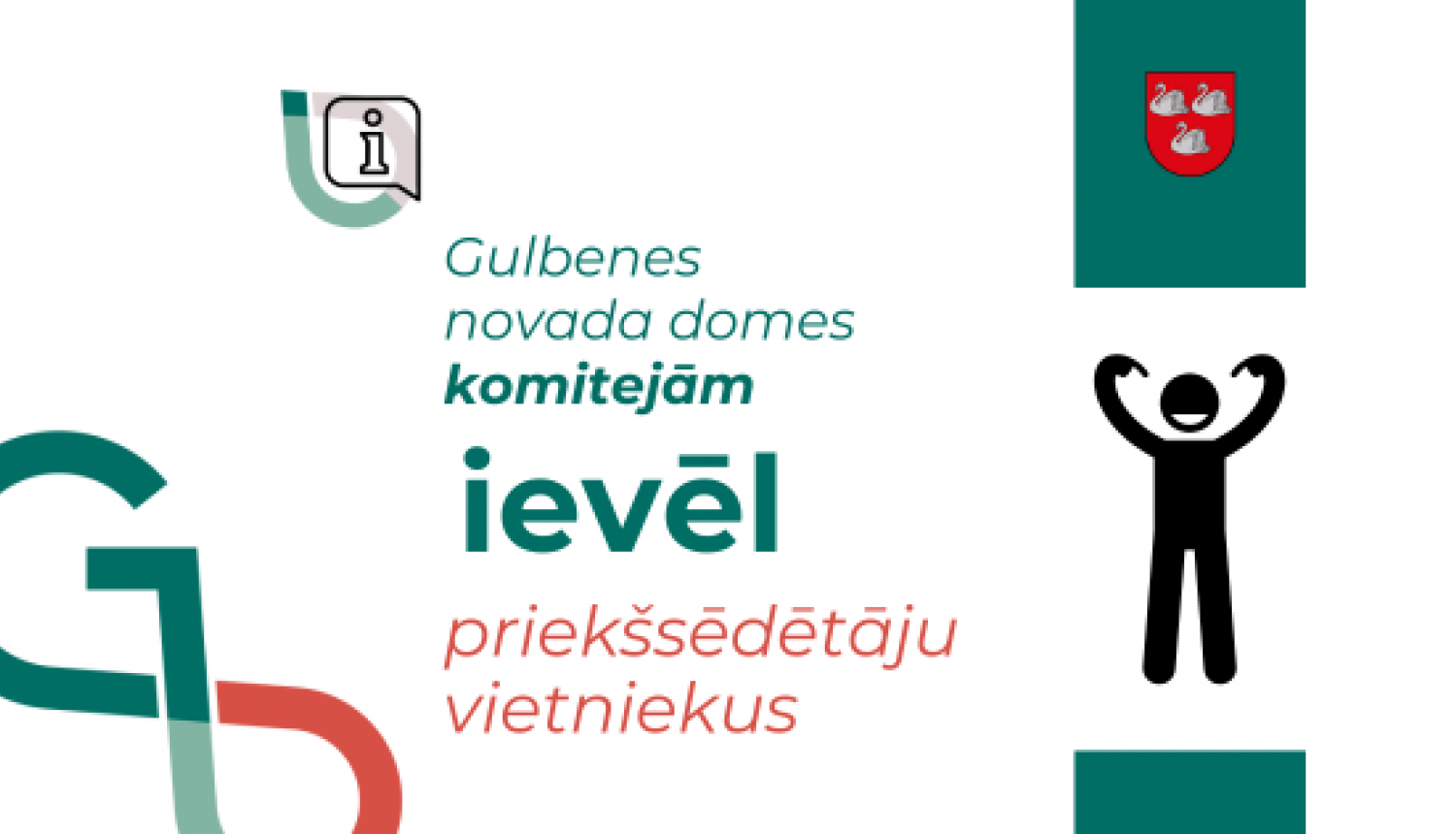 Attēls: Ievēl Gulbenes novada domes komiteju priekšsēdētāju vietniekus