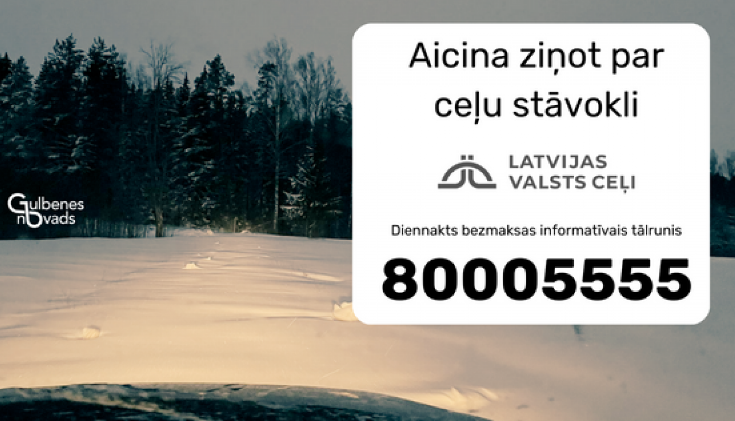 Attēls: apgrūtināti braukšanas apstākļi