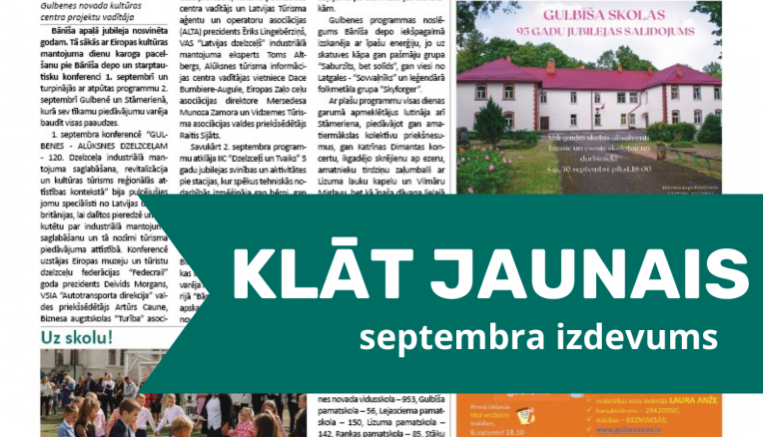 Attēls: klāt novada ziņas septembrī