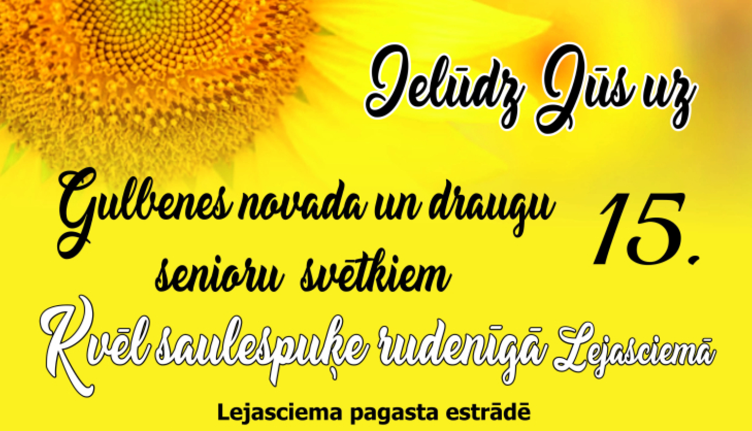 Attēls: senioru svētki Lejasciemā