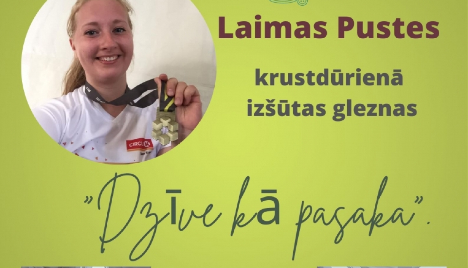 Laimas Pustes krustdūrienā izšūtās gleznas