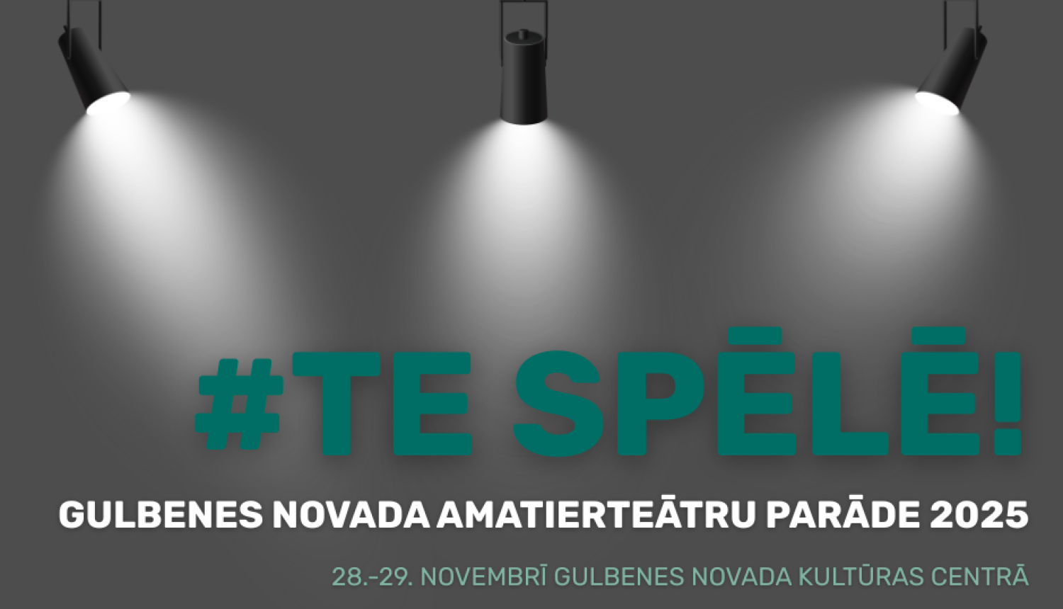 Attēls: 28.-29.novembrī notiks Gulbenes novada amatierteātru skate/parāde 2025