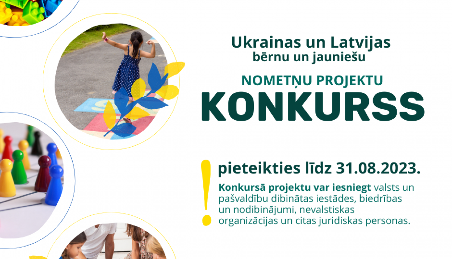 Vizuālis: Latvijas un Ukrainas bērnu un jauniešu nometņu konkurss