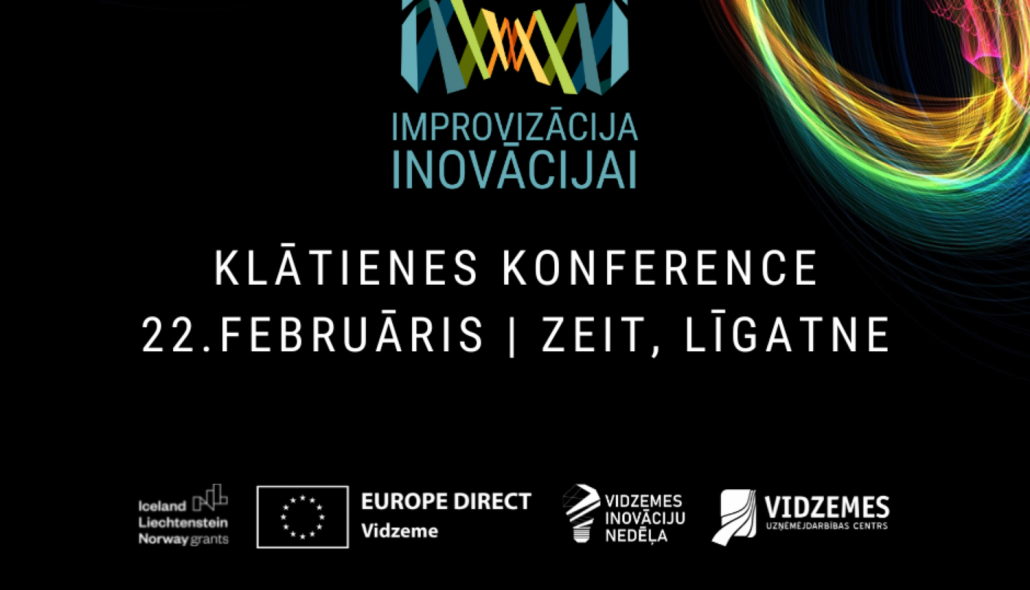 Attēls par konferenci Improvizācija inovācijai